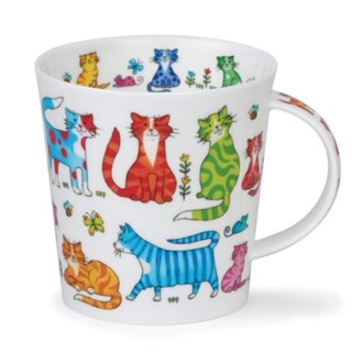 Cairngorm Colourful Crew Cat mug